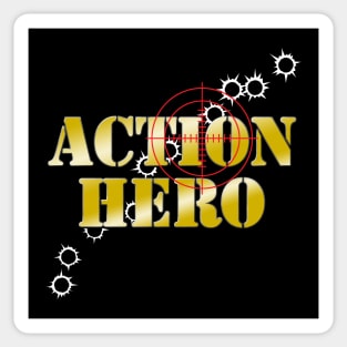 Action Hero Sticker